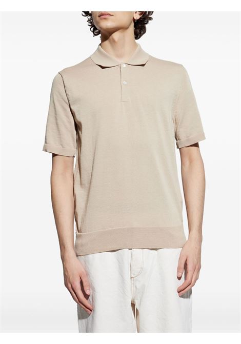 polo knitted uomo beige COMME DES GARÇONS SHIRT | FO-N0074